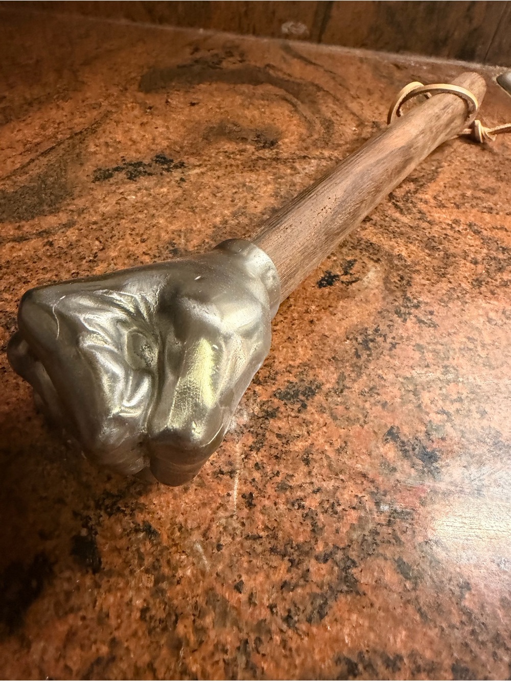 Steel Fist Hammer with Wood Handle